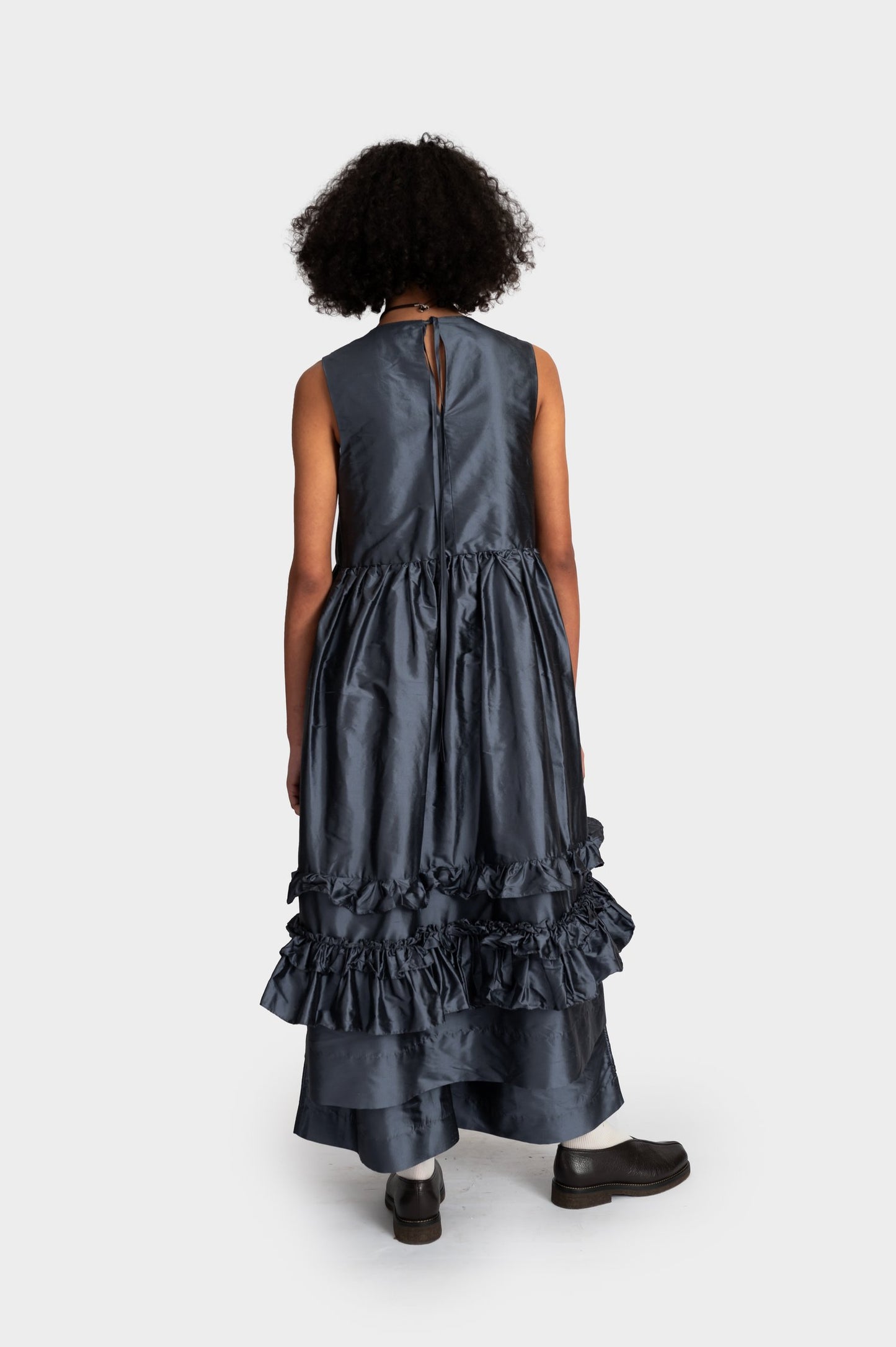 Silk Doupion Genevieve Dress