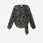 Firma Floral Silk Devore Blouse