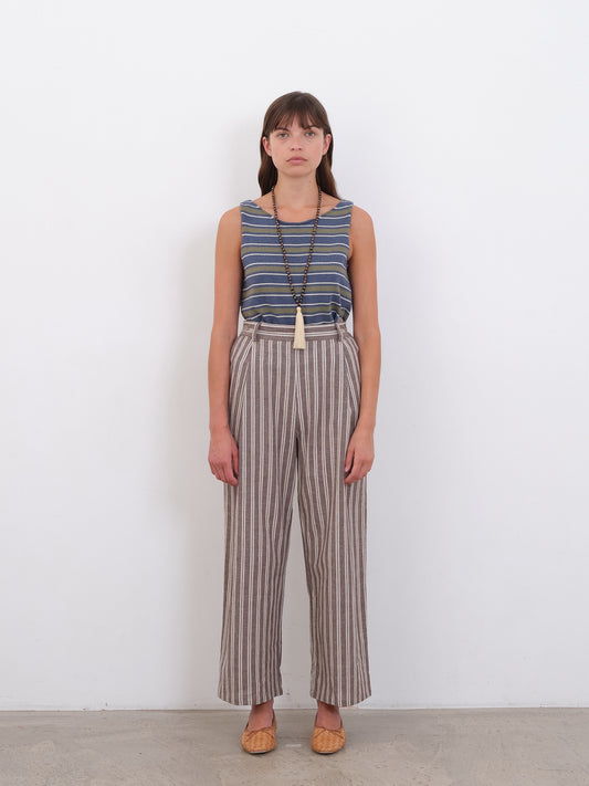 Japanese Cotton Linen Georgia Trouser