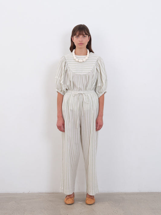 Japanese Mugwasher Stripe Luna Trouser