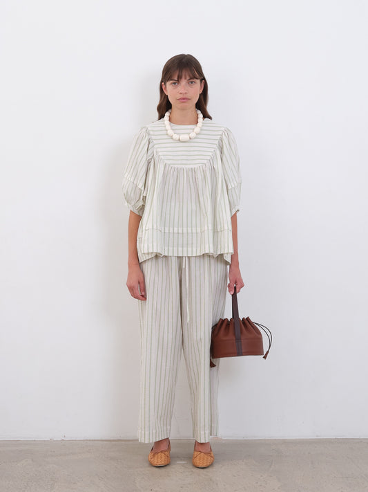 Japanese Mugwasher Stripe Romy Top
