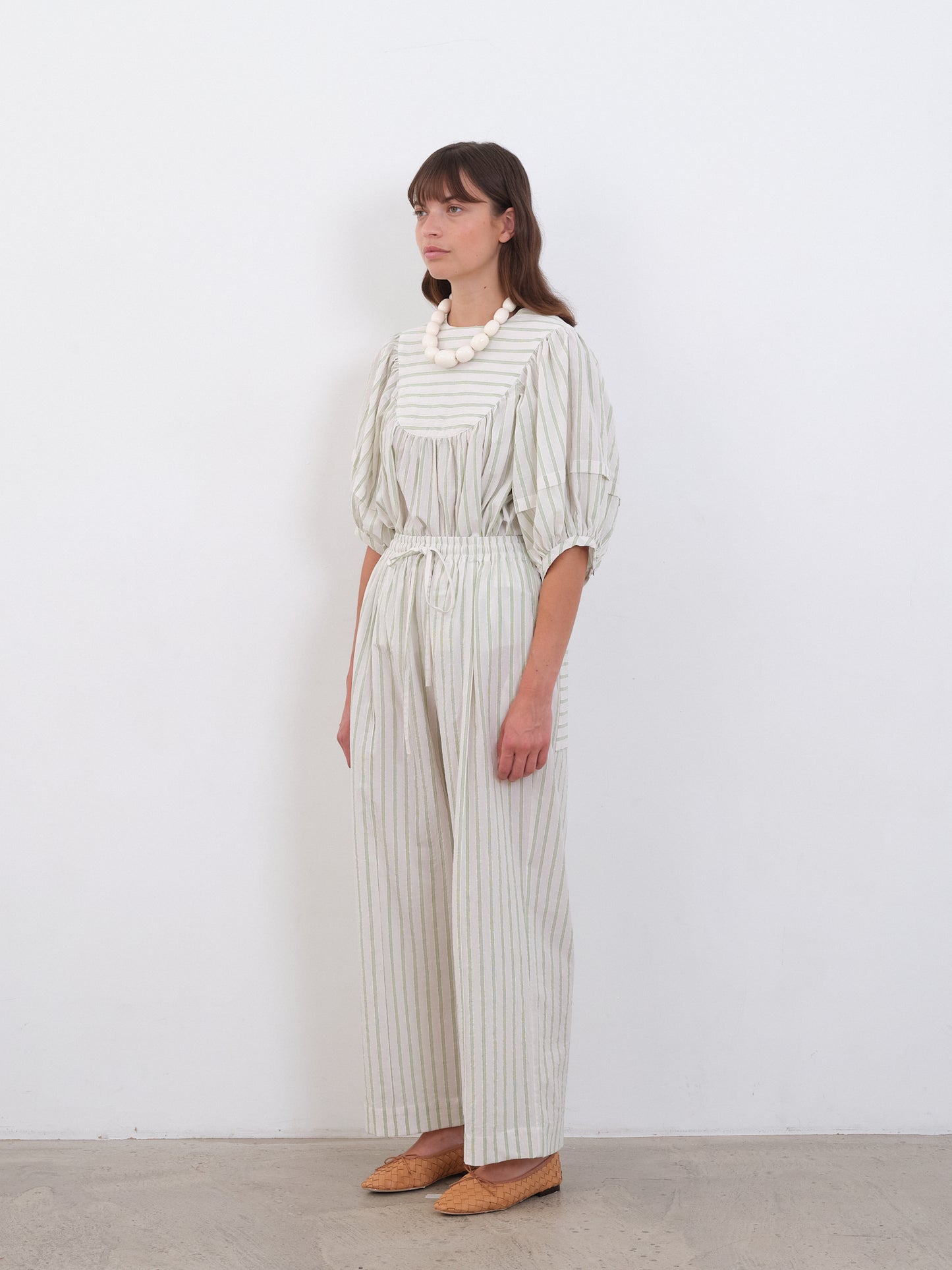 Japanese Mugwasher Stripe Luna Trouser