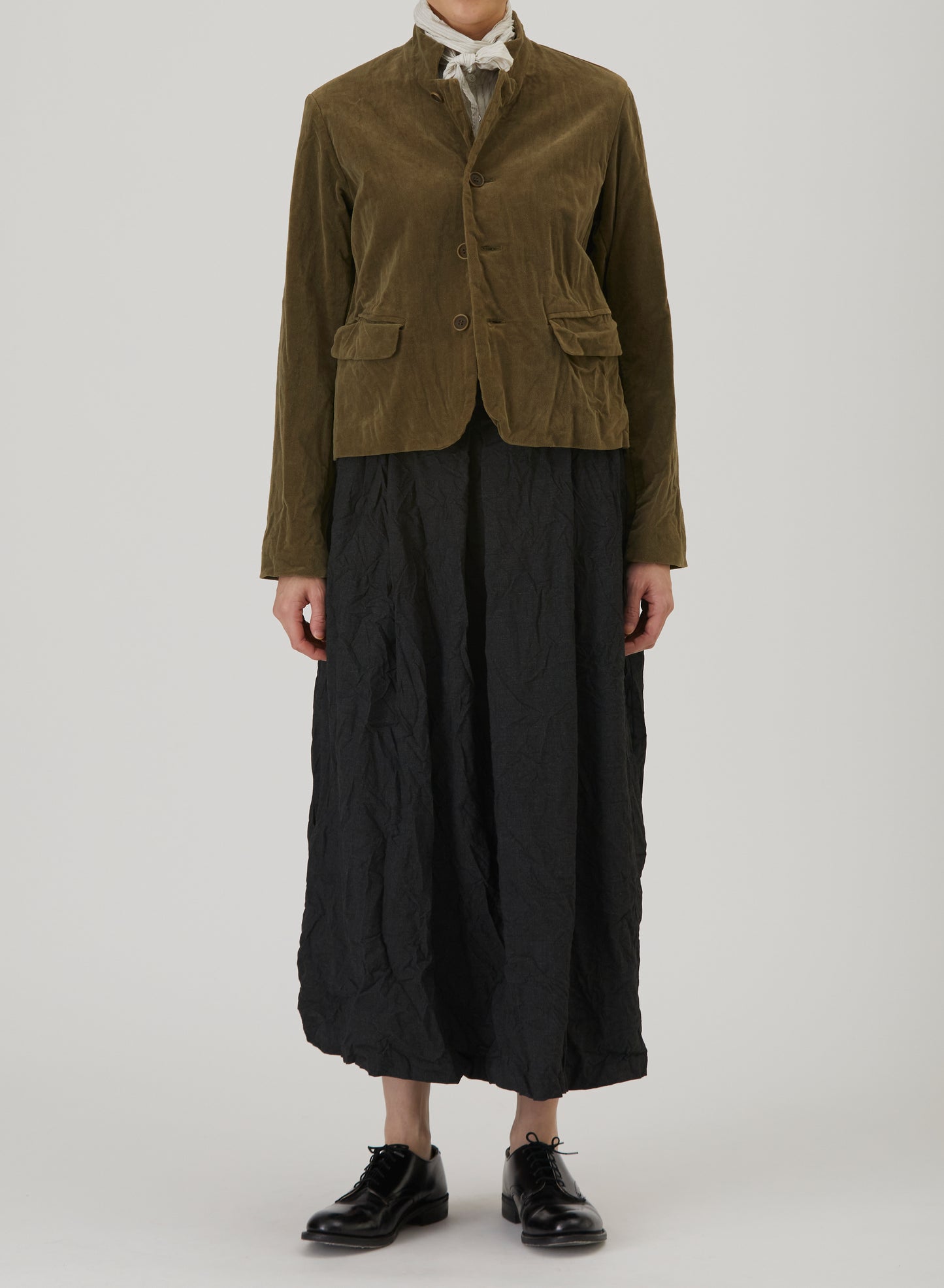 Brushed Cotton Tailored Jacket