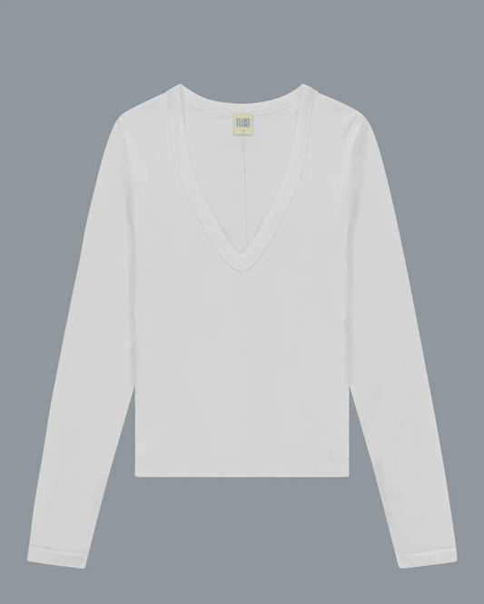 Dewi Longsleeve in White