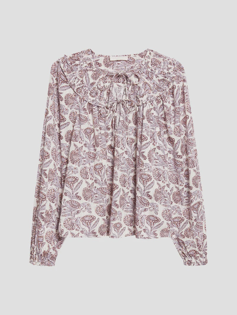Florelle LS Cotton Blouse