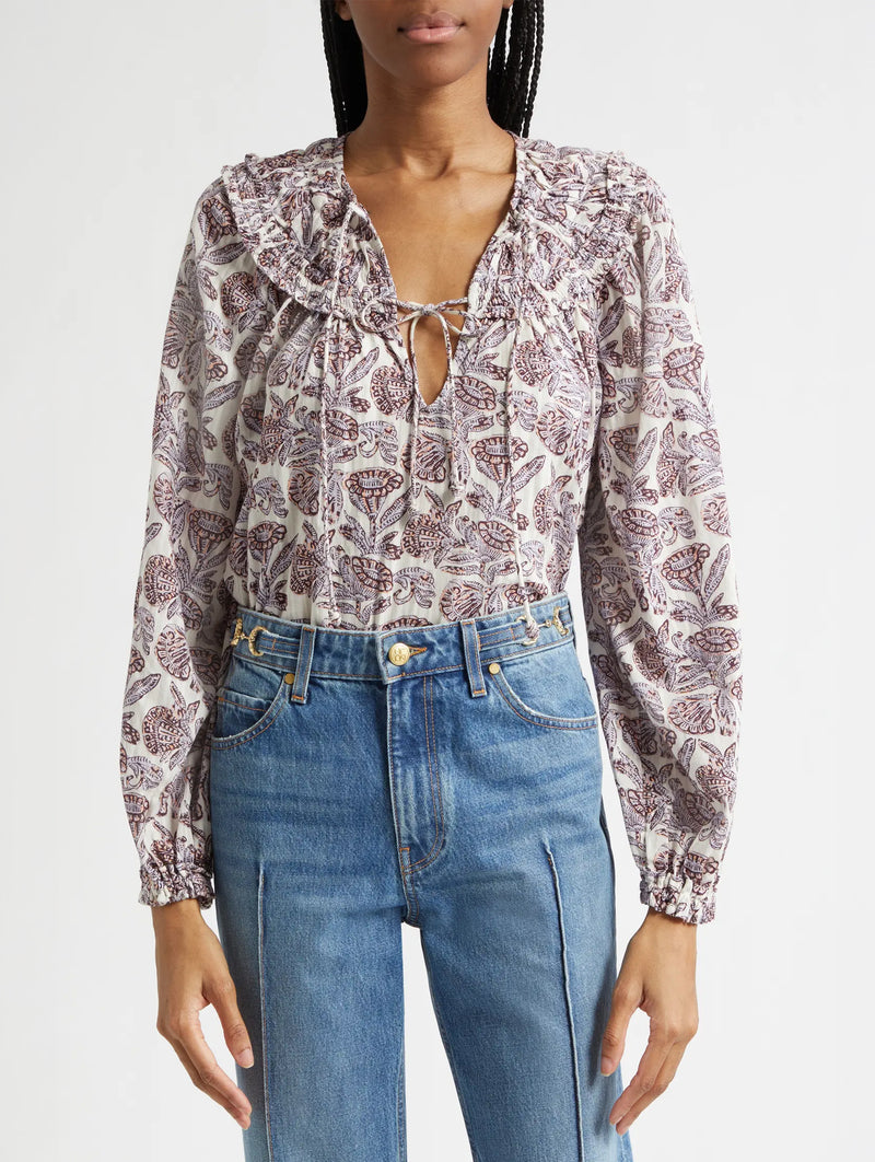 Florelle LS Cotton Blouse