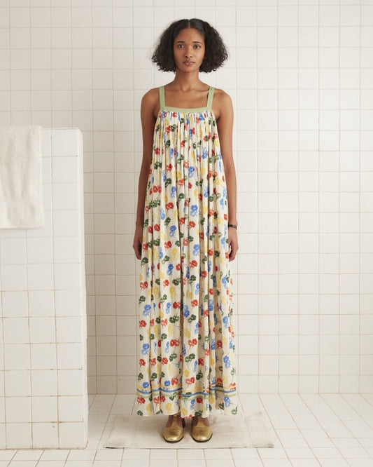 Flower Stamp Dress