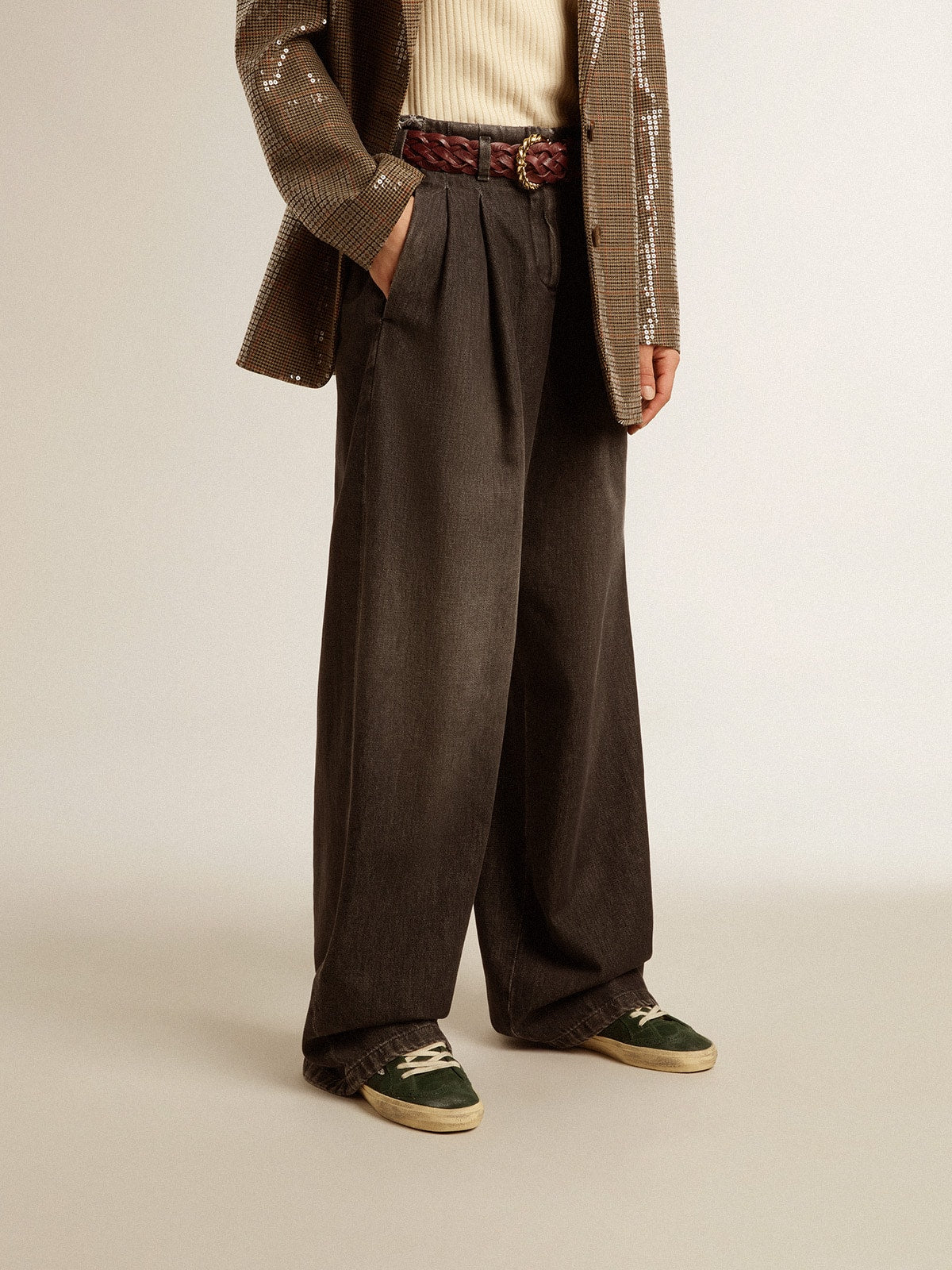 Journey Medium Wash Wide Leg Pant