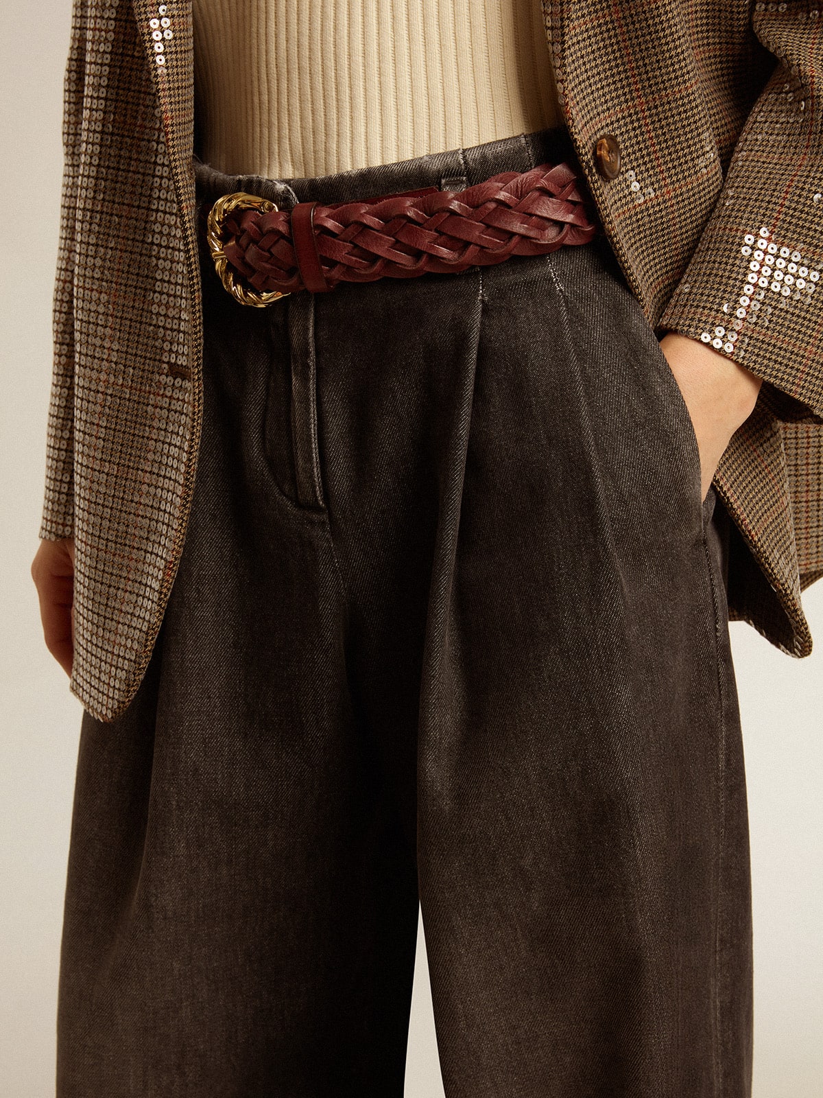 Journey Medium Wash Wide Leg Pant