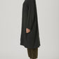 Washed Double-Sided Brushed Linen Canvas Long Coat