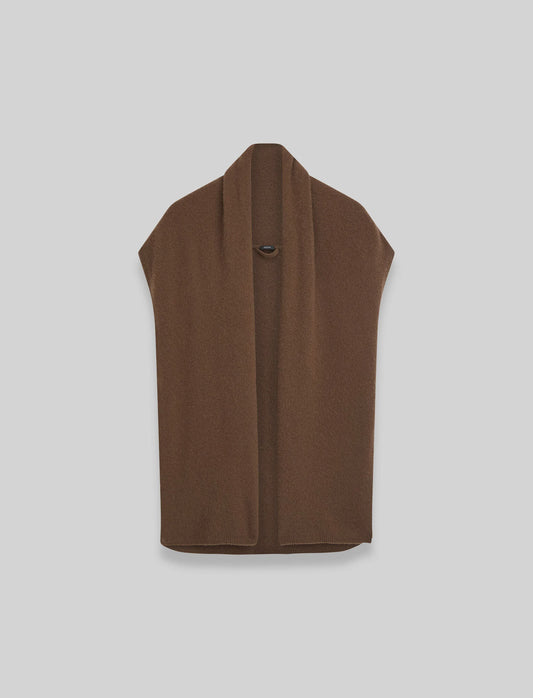 Brushed Cashmere Wrap Cardigan