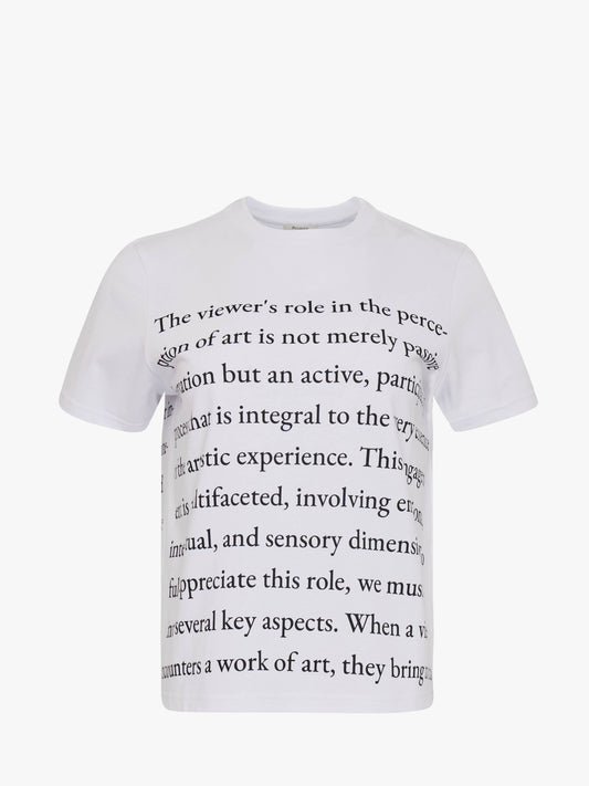Text Print T Shirt