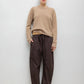 Kyoto Drawstring Pant in Chocolate