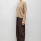 Kyoto Drawstring Pant in Chocolate