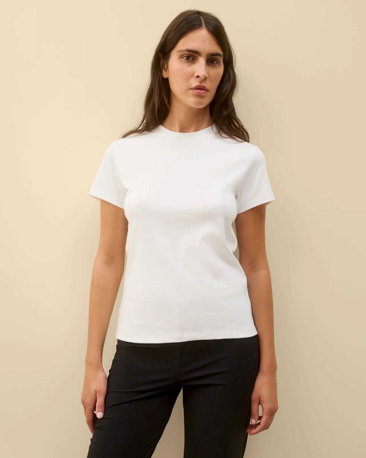Monica Tee in White