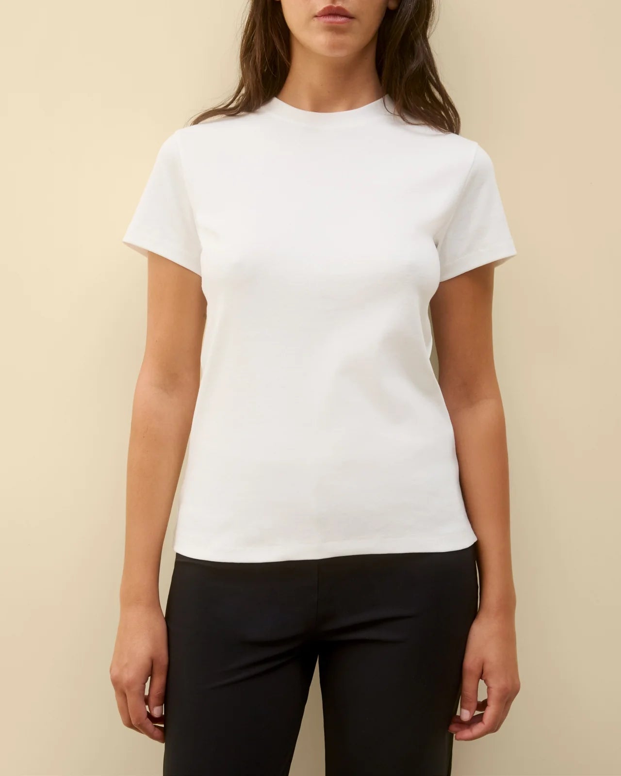 Monica Tee in White