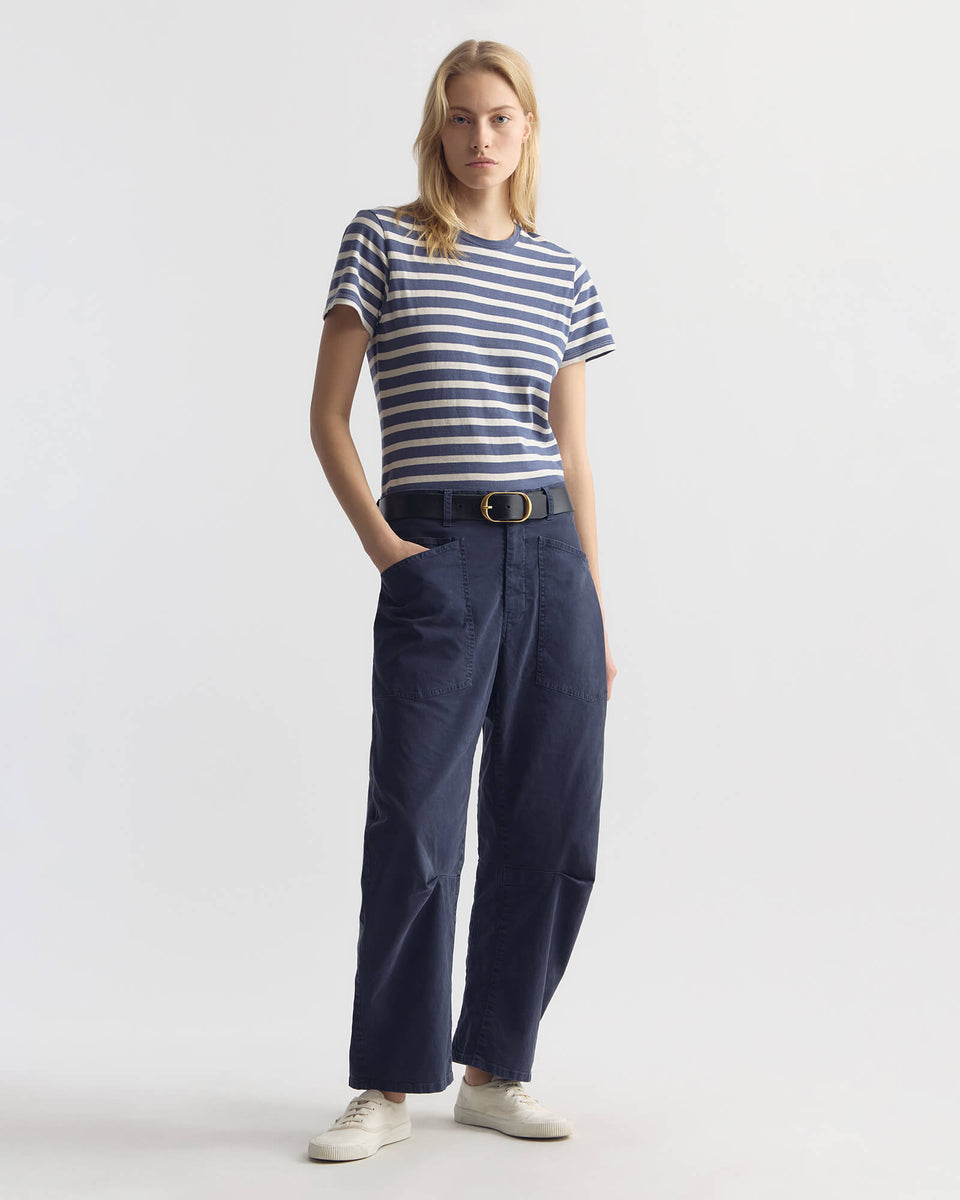 Shon pant in Vintage Washed Admiral Blue