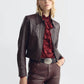 Lily Blouse in Crimson