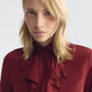 Lily Blouse in Crimson