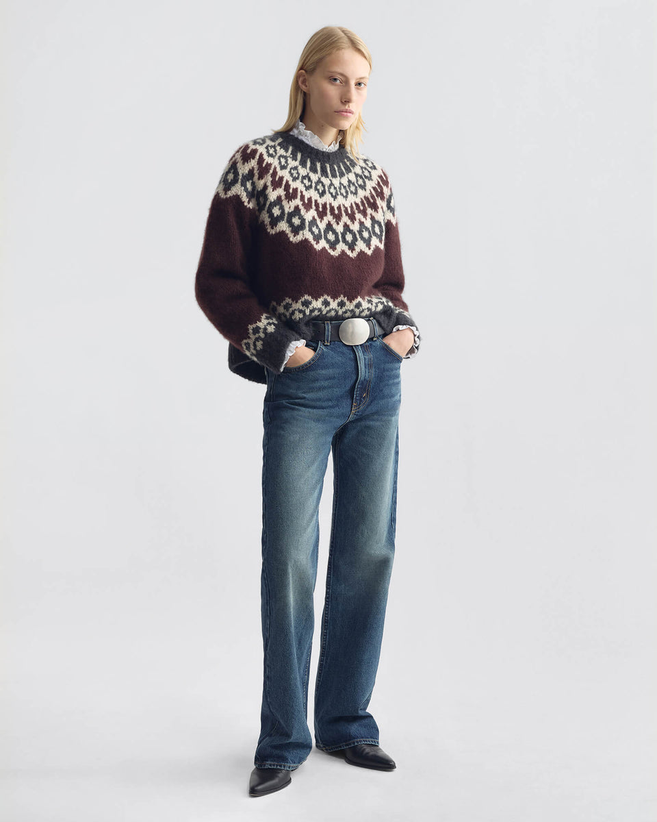 Isaline Fair Isle Sweater