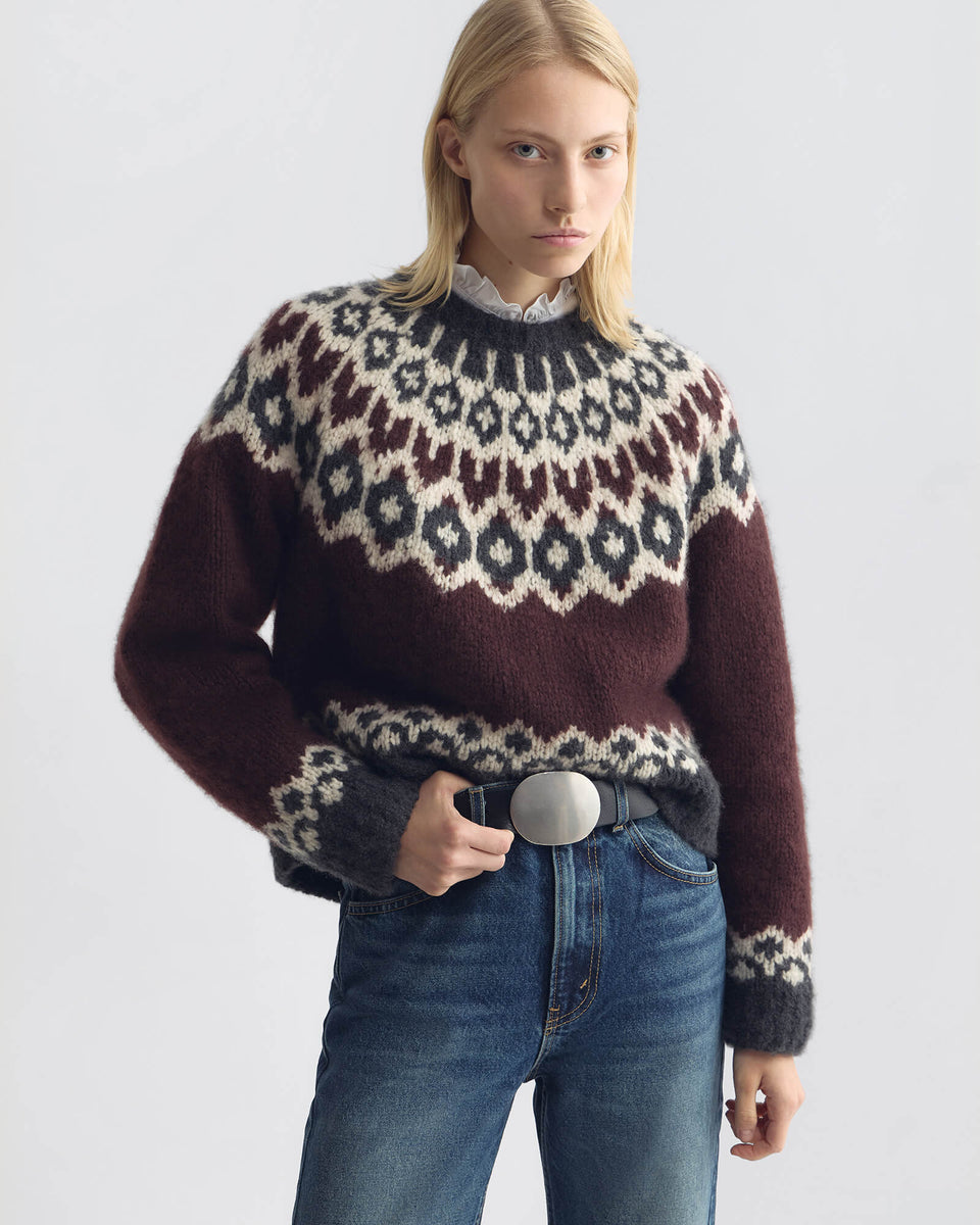 Isaline Fair Isle Sweater