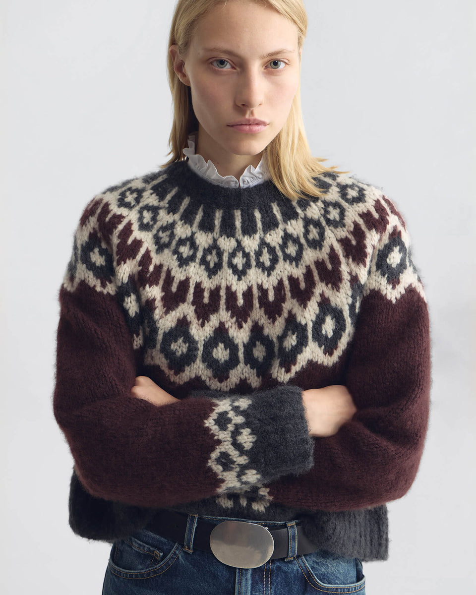Isaline Fair Isle Sweater