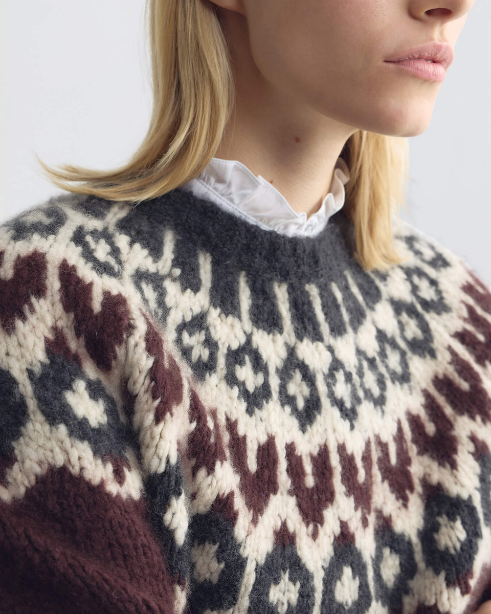 Isaline Fair Isle Sweater