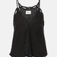 Tomeki Openwork Top