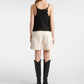Tomeki Openwork Top
