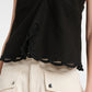 Tomeki Openwork Top