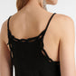 Tomeki Openwork Top