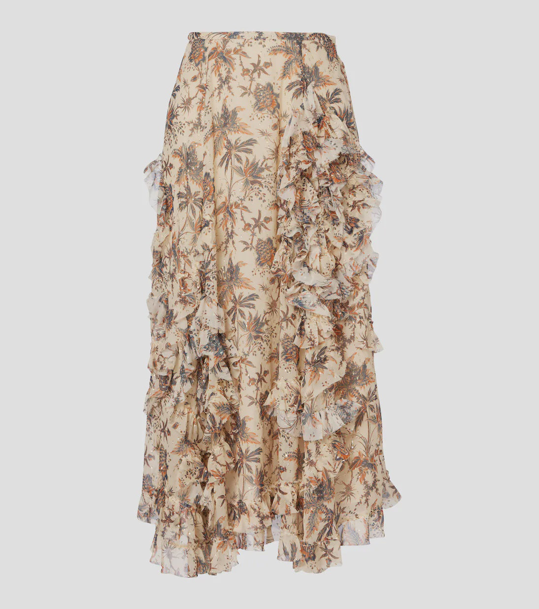 Adele Cascading Ruffle Skirt