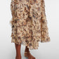 Adele Cascading Ruffle Skirt