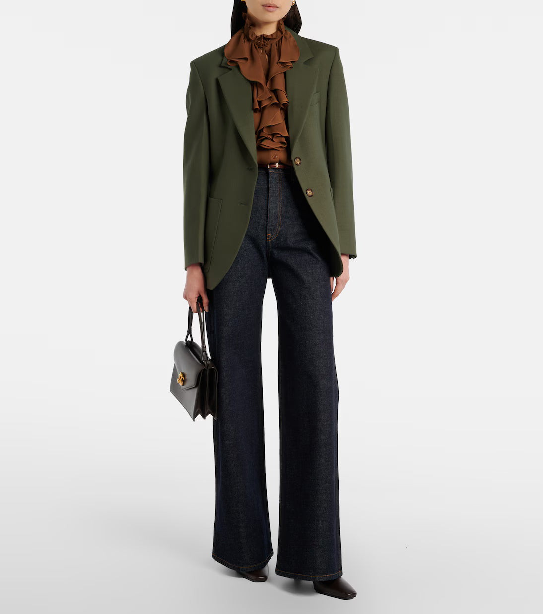 Lily Blouse in Cognac