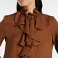 Lily Blouse in Cognac
