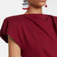 Sebani T-Shirt in Burgundy