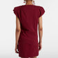 Sebani T-Shirt in Burgundy