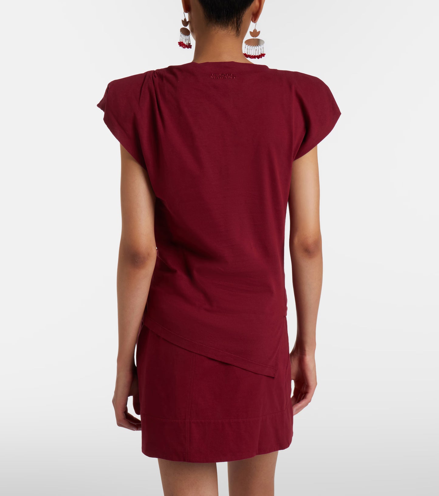 Sebani T-Shirt in Burgundy