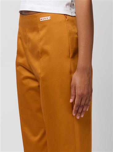 Water Repellent Cotton Gabardine Trousers