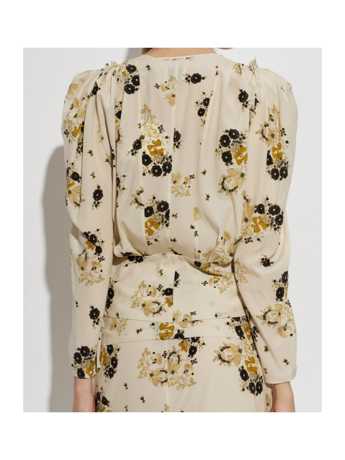 Zarga Printed Stretch Blouse