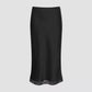 Lace Trimmed Slip Skirt