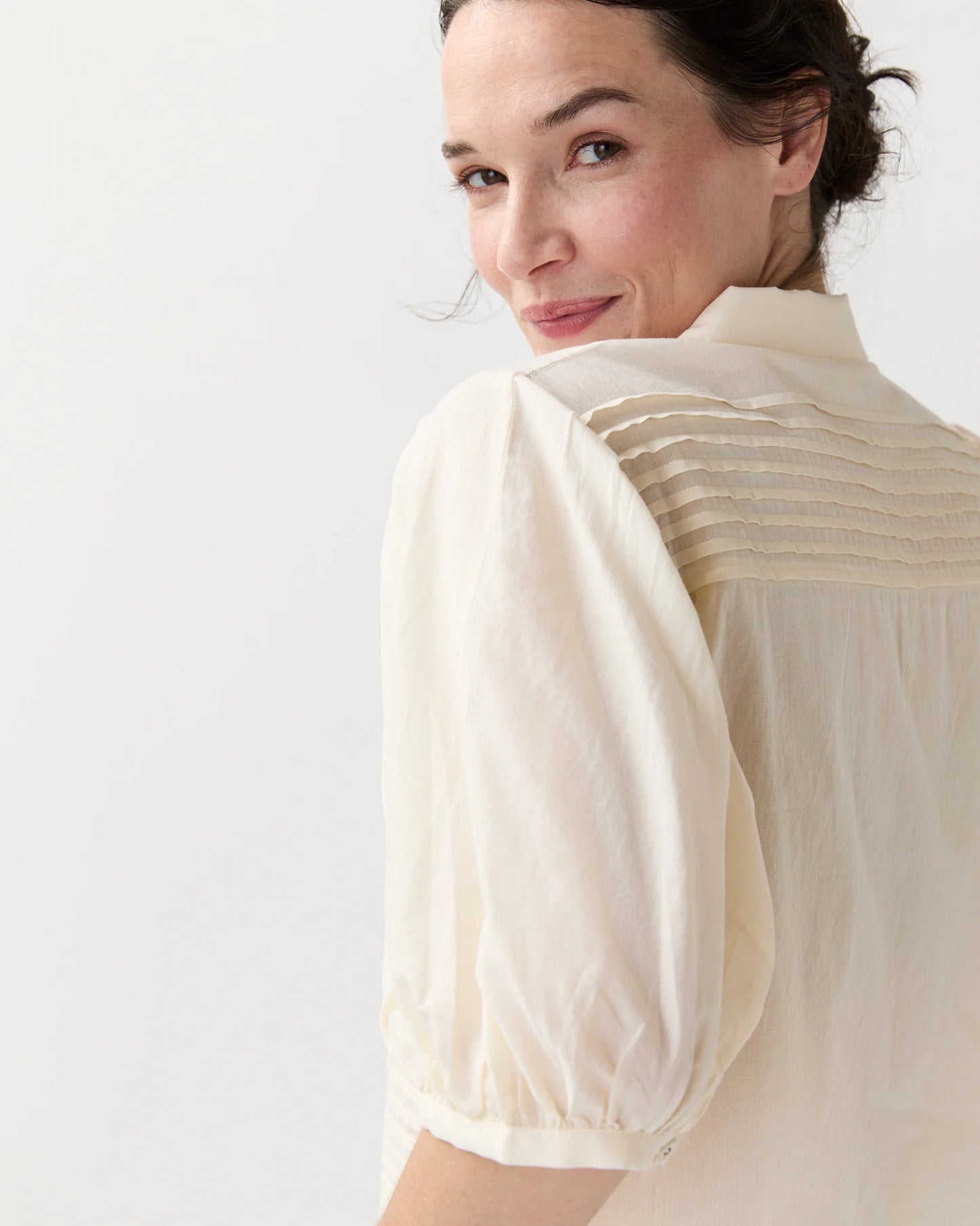 Cordelia SS Button Up Top