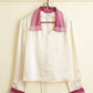 Satin Crosshatch Shirt