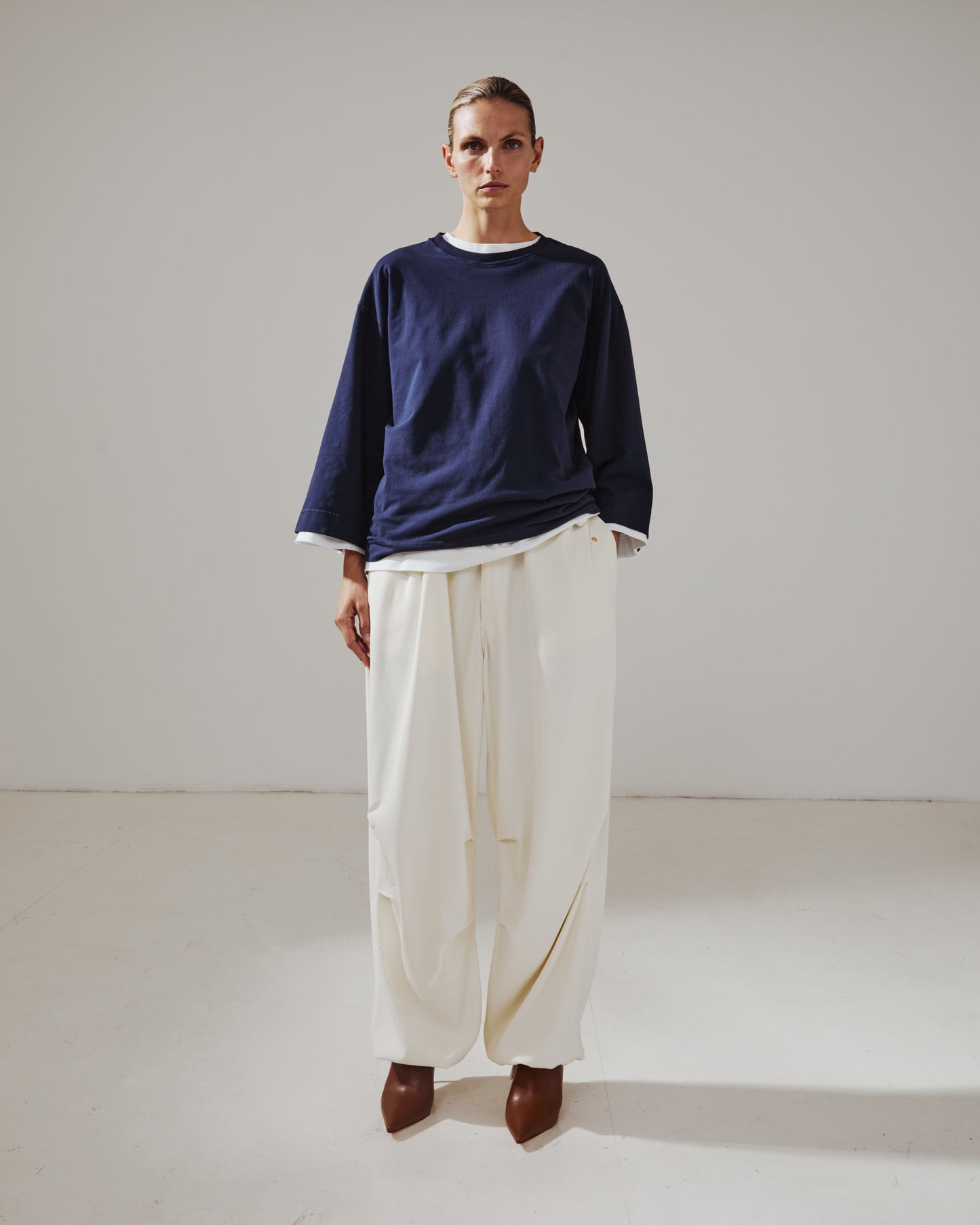 Suzy- Relaxed Jersey Tee