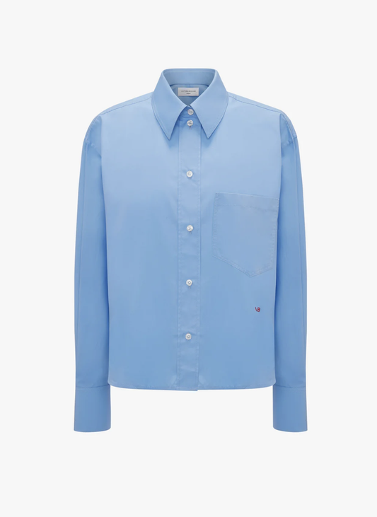 Cropped Long Sleeve Shirt