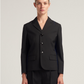 Contrasting Tropical Wool Jacket