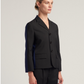 Contrasting Tropical Wool Jacket
