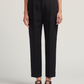 Contrast Tropical Wool Trousers