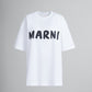 White Organic T-Shirt with Logo
