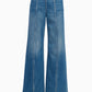 The Bianca Wide Leg Seamed Jean